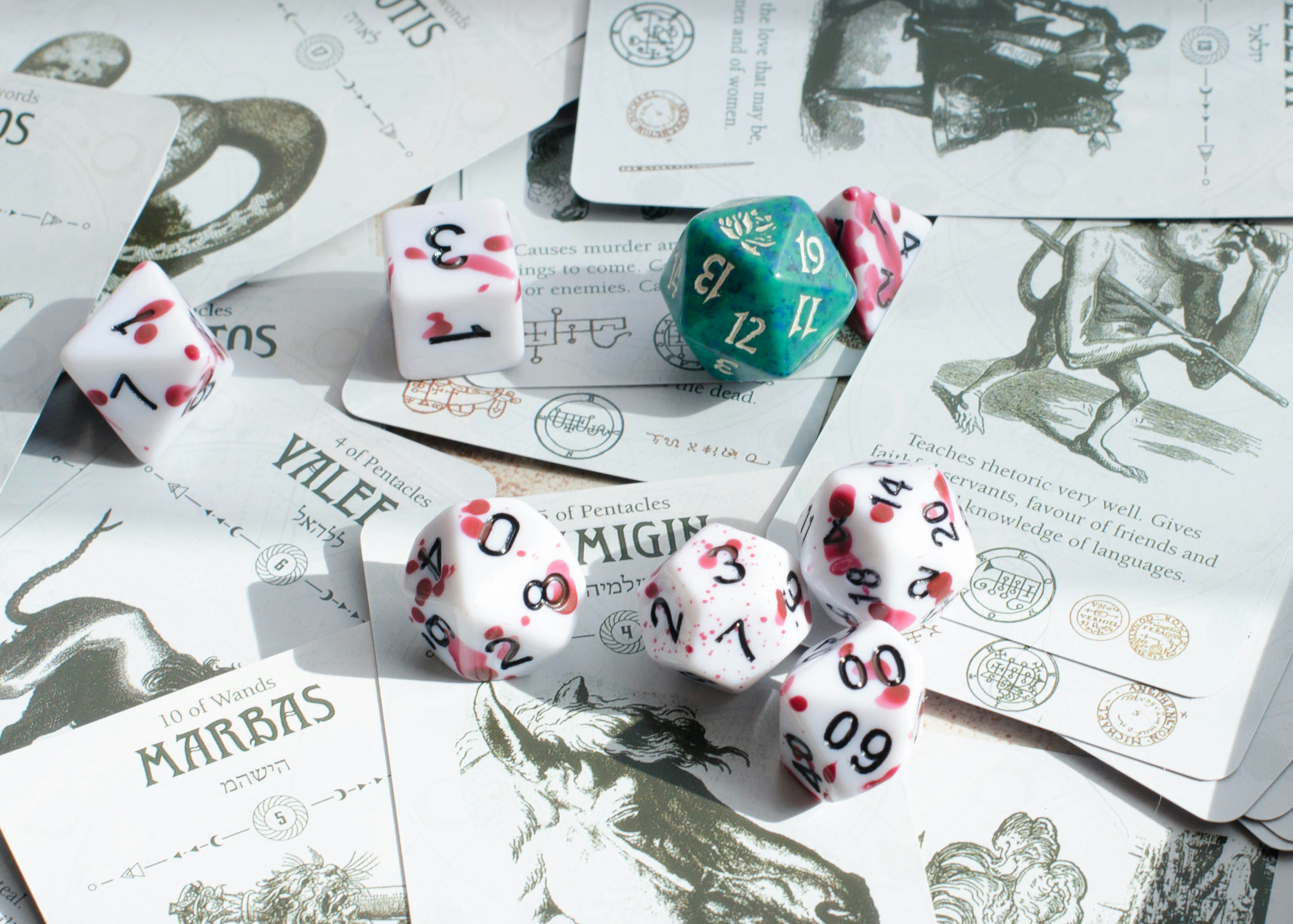 Fire & Dice cinematic still